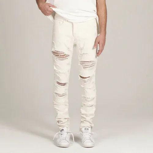 Distressd Denim Jeans - IH NOM UH NIT - VENTURER