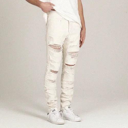 Distressd Denim Jeans - IH NOM UH NIT - VENTURER