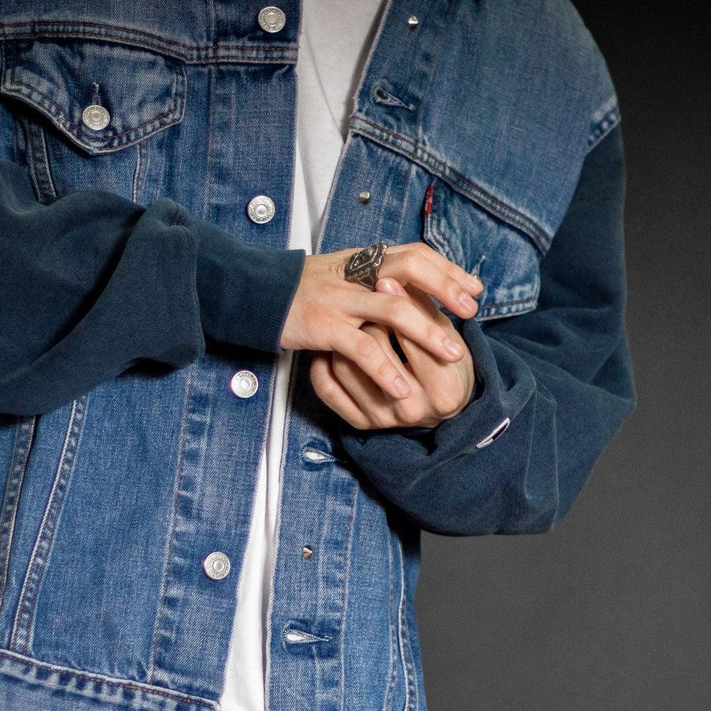 Custom Vintage Denim Jacket - HTC LOS ANGELES - VENTURER