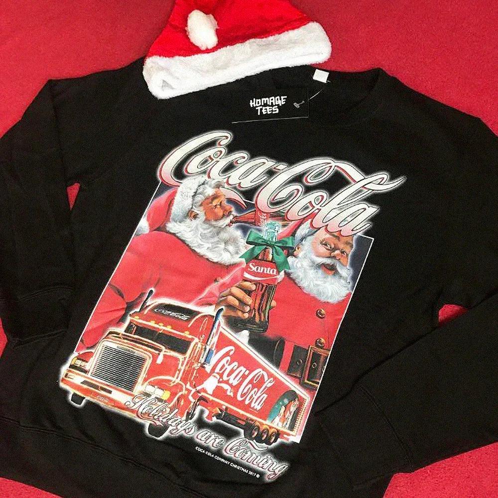 Christmas Collab Coka Cola Sweater - HOMAGE TEES - VENTURER
