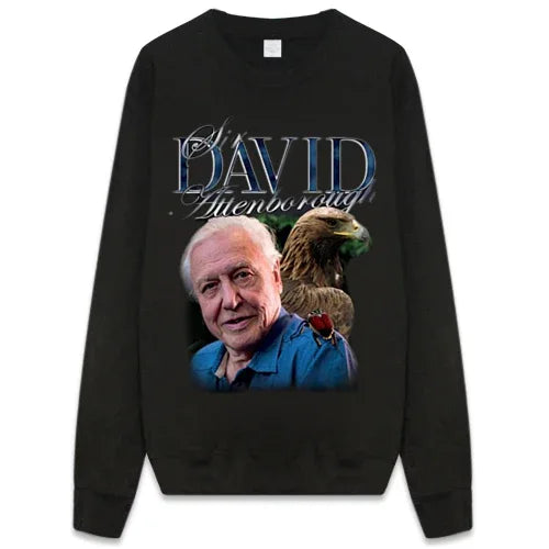 Sir David Attenborough Sweater - HOMAGE TEES - VENTURER