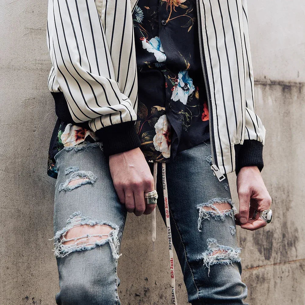 Wide Awake Repairer Denim - REPRESENT - VENTURER