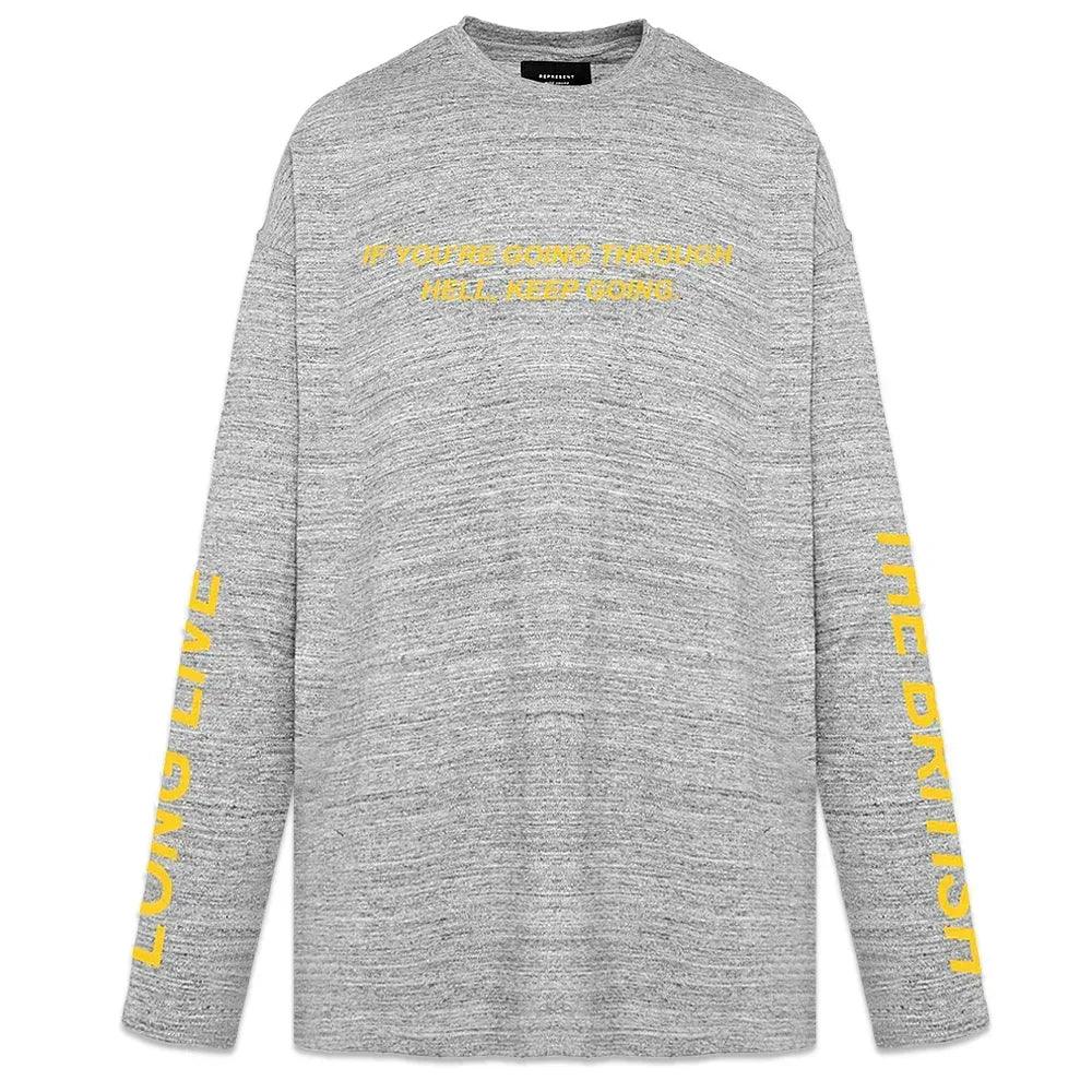 Wide Awake Hell Long Sleeve Tee - REPRESENT - VENTURER