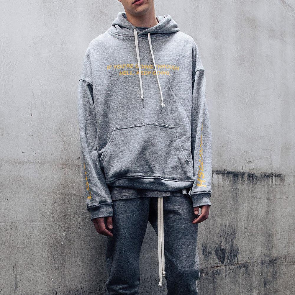 Wide Awake Hell Long Sleeve Tee - REPRESENT - VENTURER