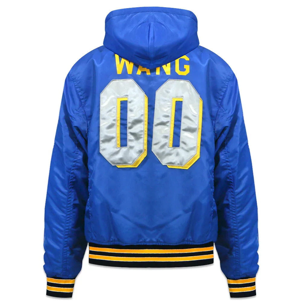 Athletic Patch Hooded Bomber - ALEXANDER WANG - VENTURER