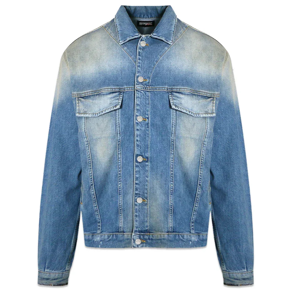 Relaxed Denim Jacket - REPRESENT - VENTURER