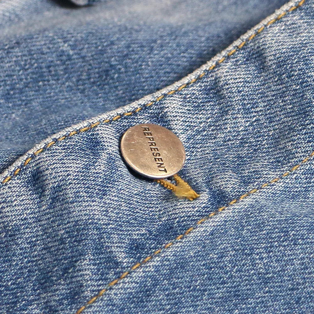 Relaxed Denim Jacket - REPRESENT - VENTURER