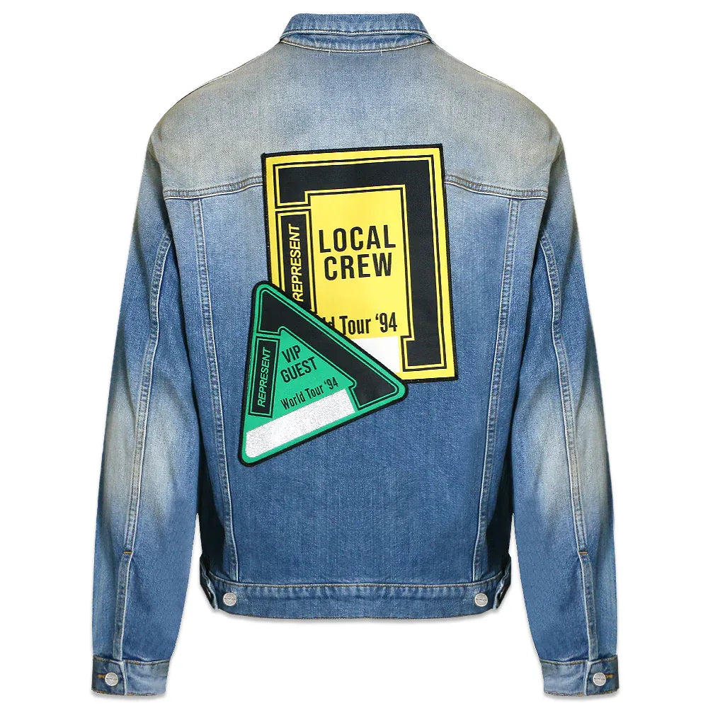 Relaxed Denim Jacket - REPRESENT - VENTURER