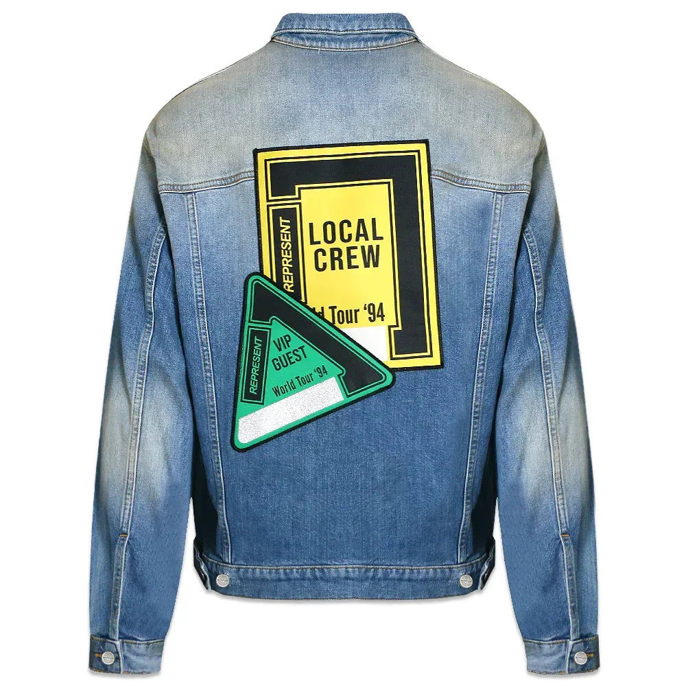 Relaxed Denim Jacket - REPRESENT - VENTURER