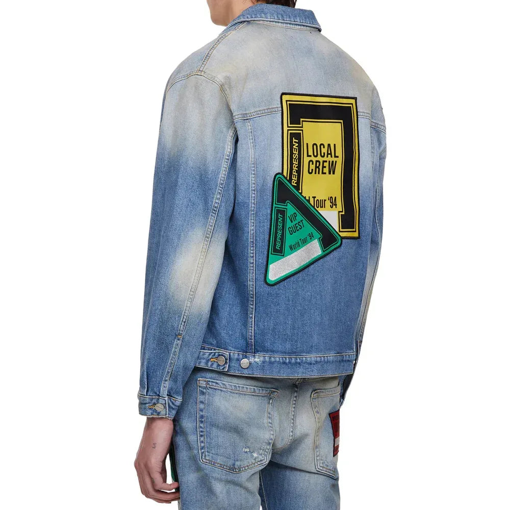 Relaxed Denim Jacket - REPRESENT - VENTURER