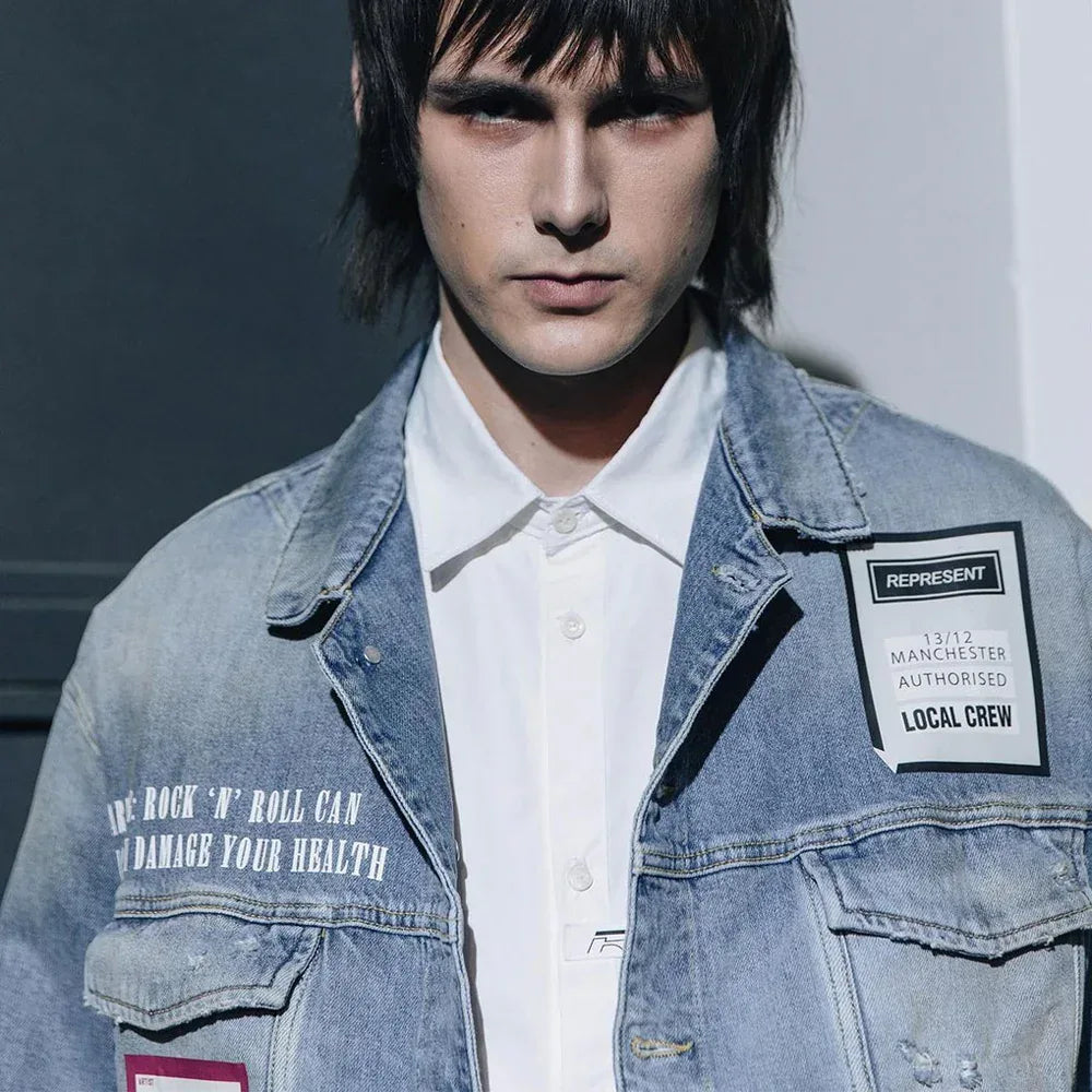 Relaxed Denim Jacket - REPRESENT - VENTURER