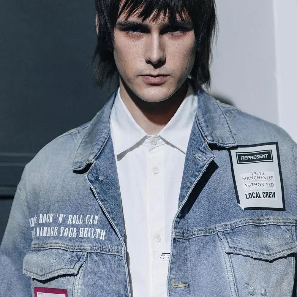 Relaxed Denim Jacket - REPRESENT - VENTURER