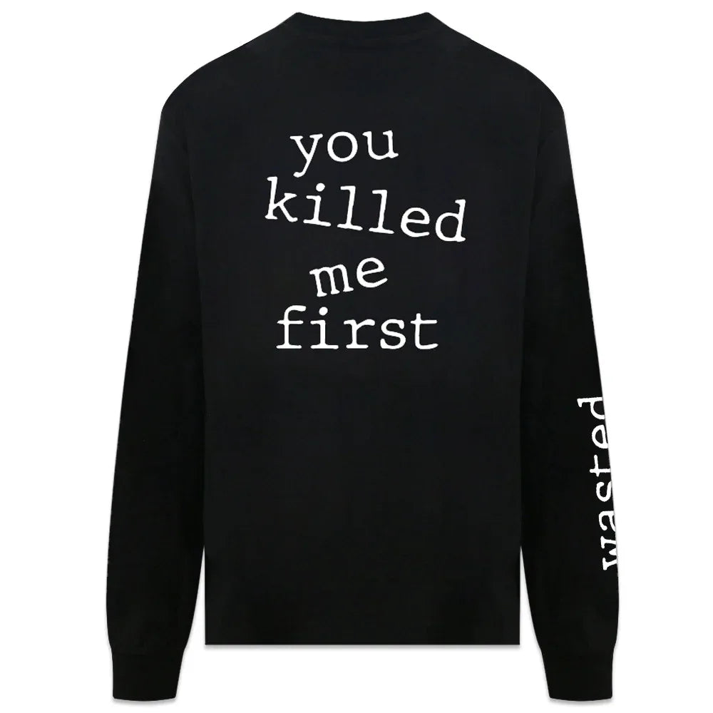 Kill Me First Long Sleeve T-Shirt - WASTED PARIS - VENTURER