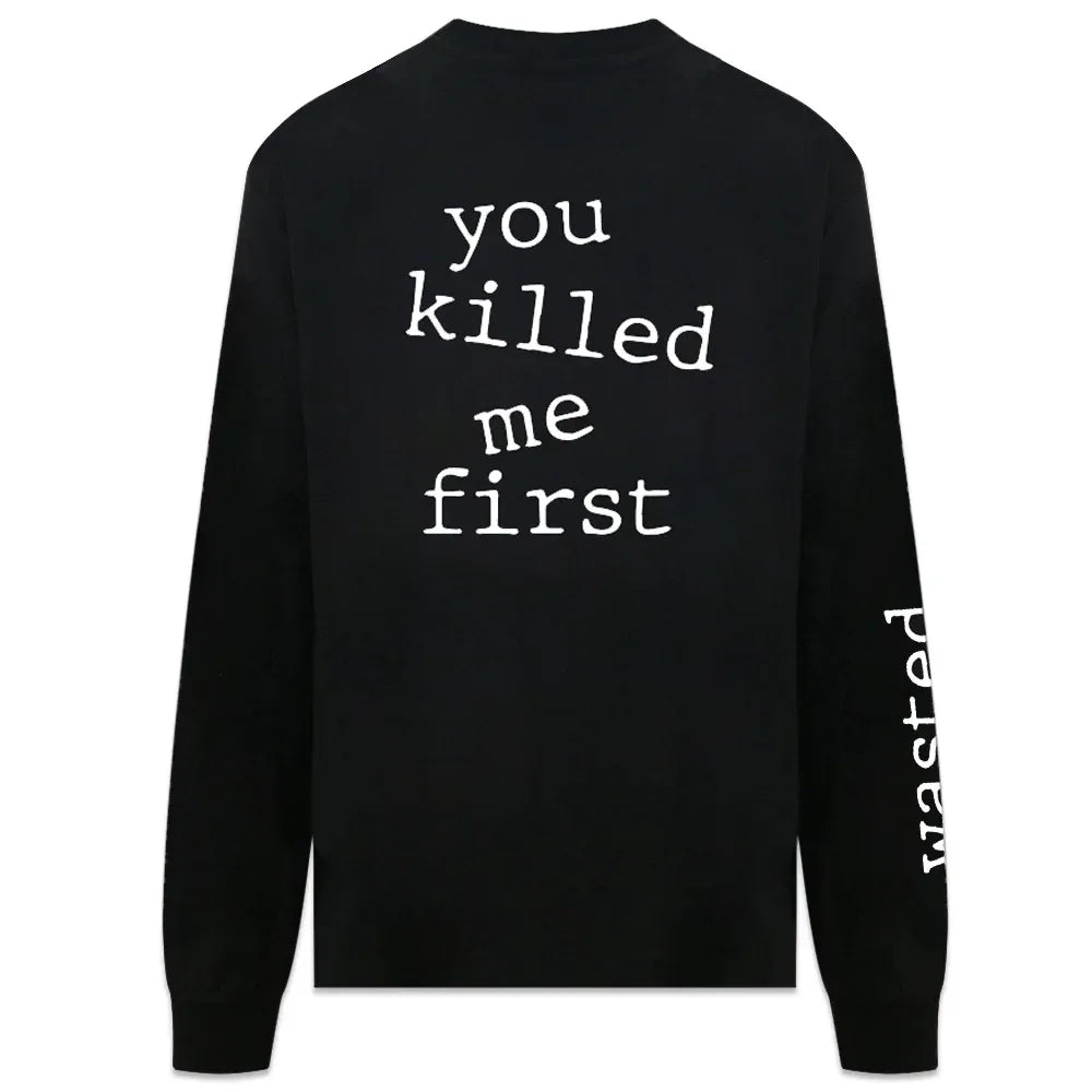 Kill Me First Long Sleeve T-Shirt - WASTED PARIS - VENTURER