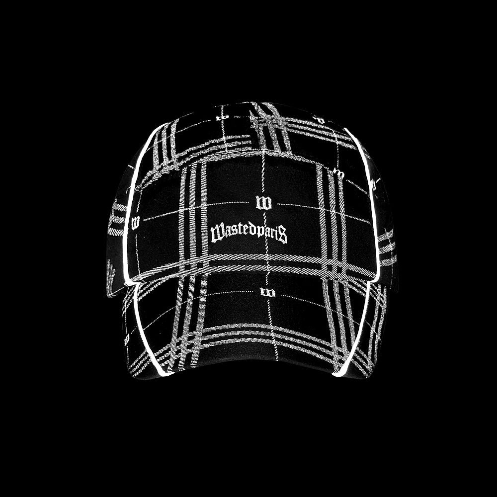 Ghost Tartan Reflective Cap