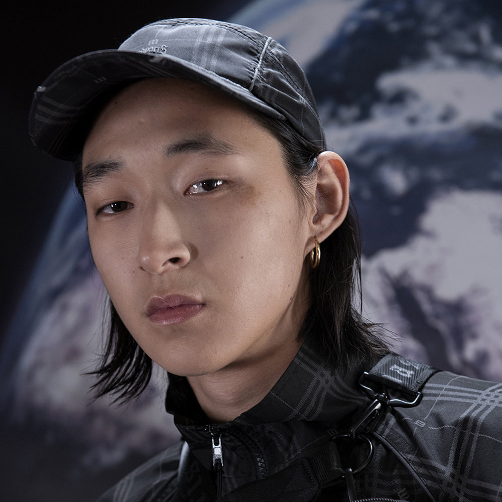 Ghost Tartan Reflective Cap