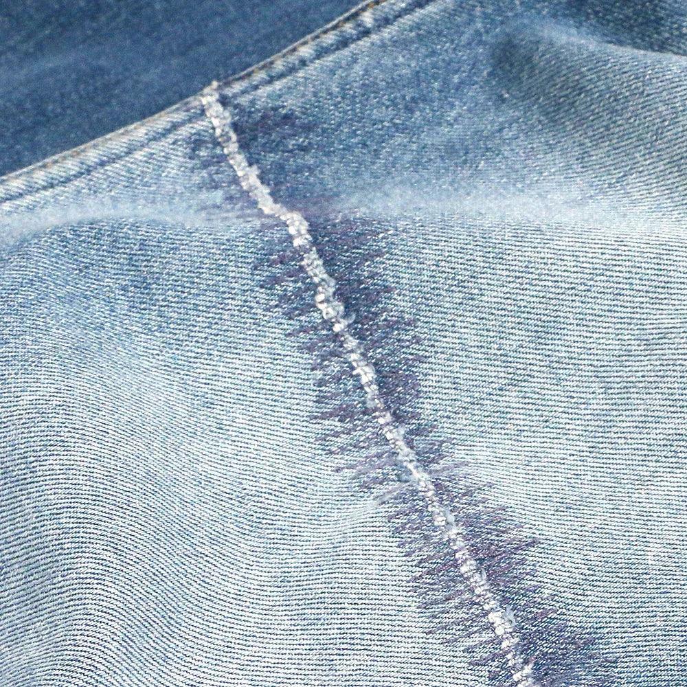 Athletic Taper Patchwork Denim - CALVIN KLEIN - VENTURER