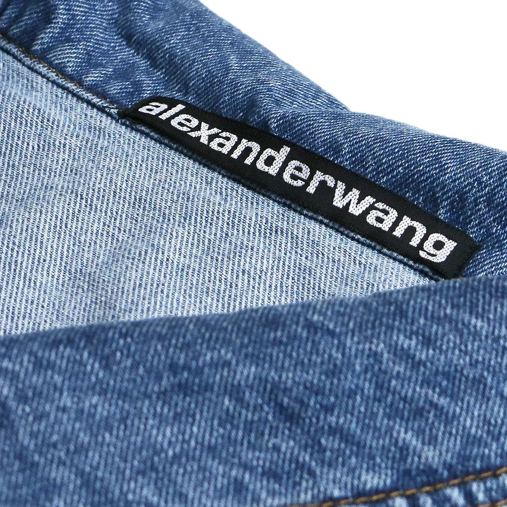 Indigo Denim Jacket - ALEXANDER WANG - VENTURER