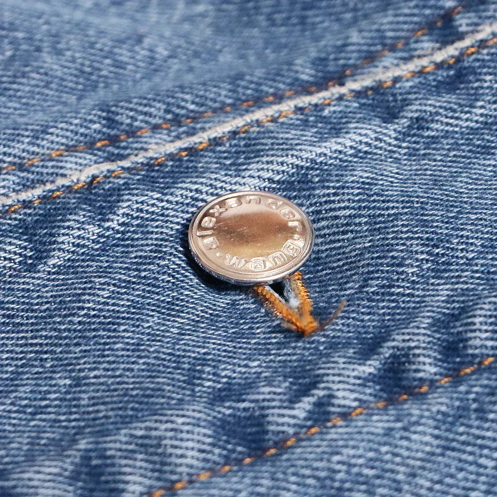 Indigo Denim Jacket - ALEXANDER WANG - VENTURER