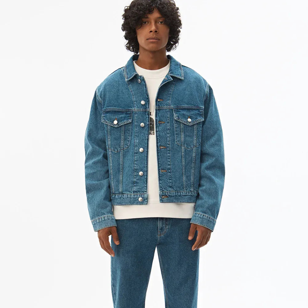 Indigo Denim Jacket - ALEXANDER WANG - VENTURER