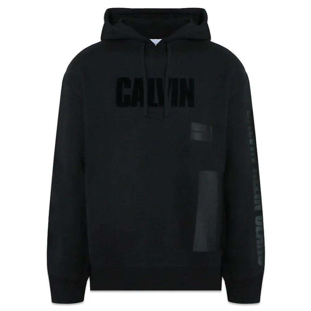 Calvin Rubberized Logo Hoodie - CALVIN KLEIN - VENTURER