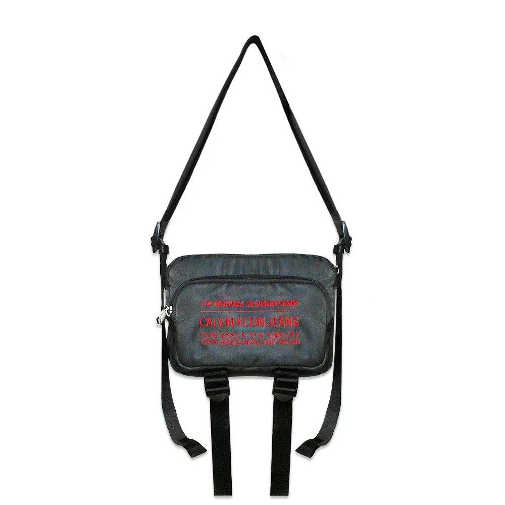 Nylon Utility Shoulder Bag - CALVIN KLEIN - VENTURER