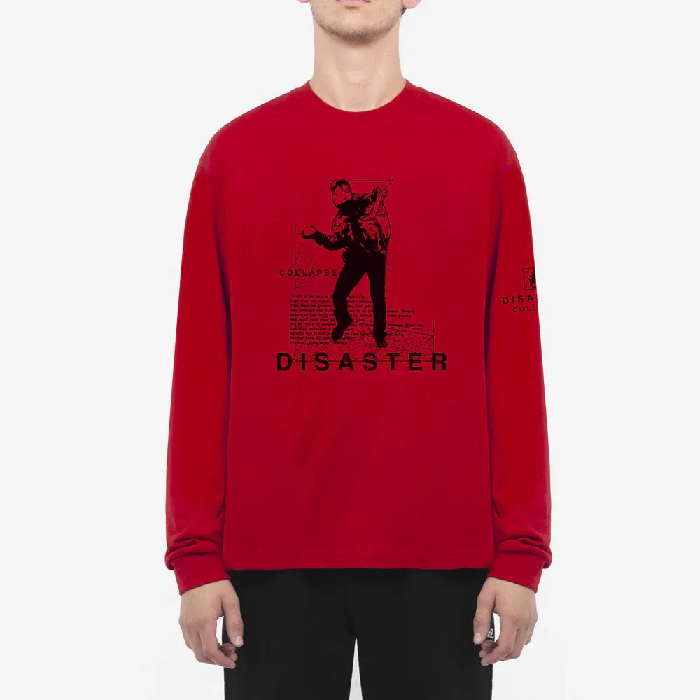 Disaster Long Sleeve T-shirt - WASTED PARIS - VENTURER