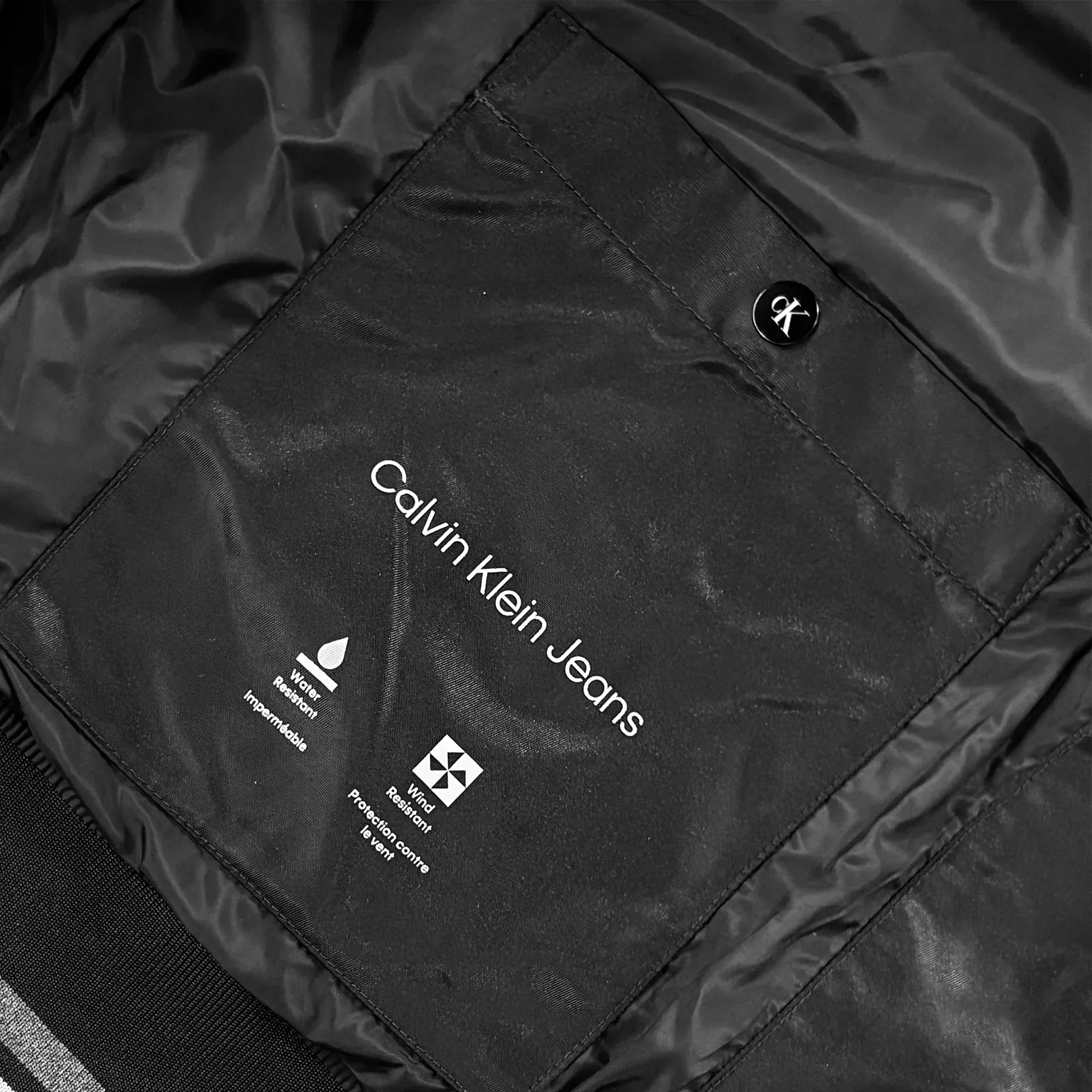 Heritage Classic Nylon Bomber Jacket - CALVIN KLEIN - VENTURER