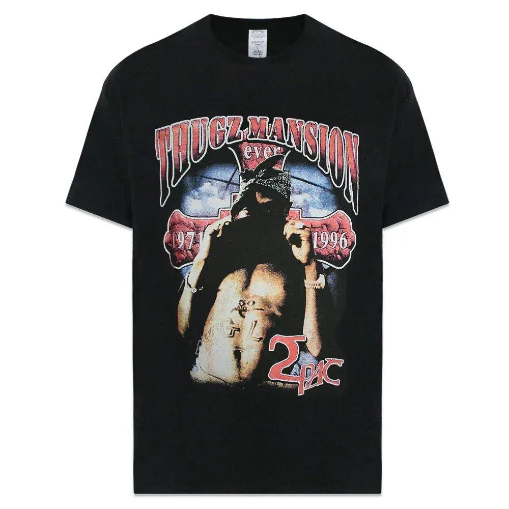 2Pac Thug Mansion Tee - HOMAGE TEES - VENTURER