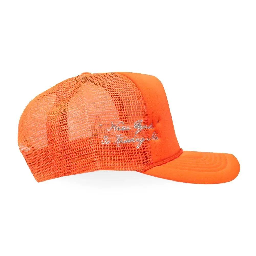 NY Is Kissing Me Trucker Hat - LA ROPA - VENTURER