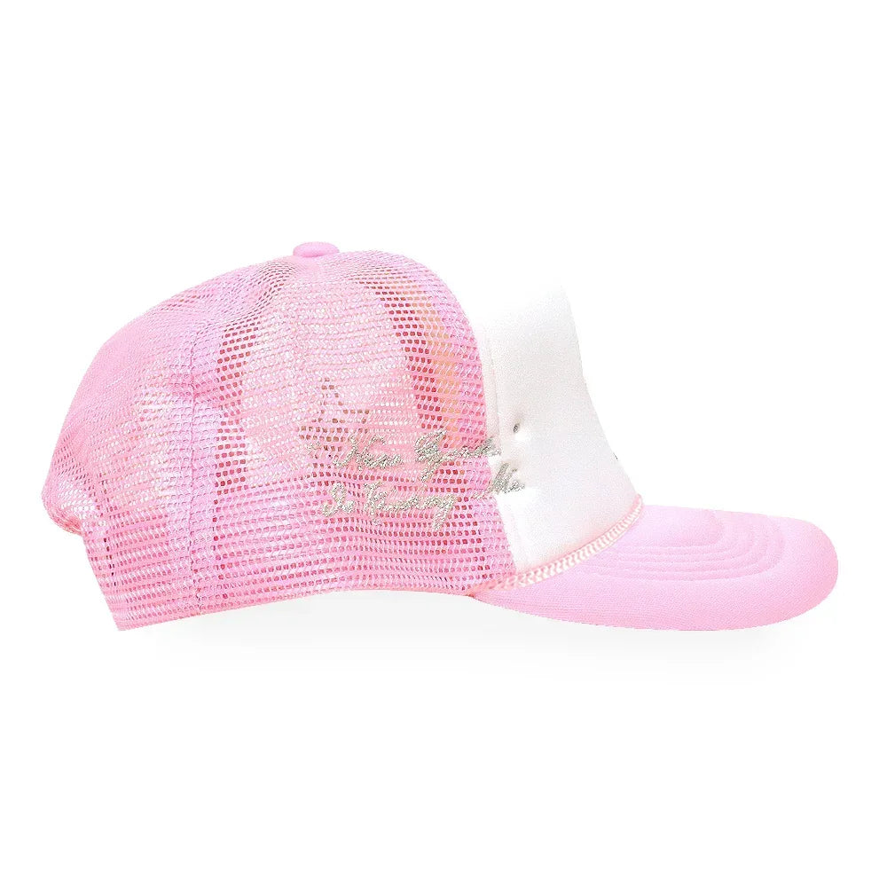 NY Is Kissing Me Trucker Hat - LA ROPA - VENTURER