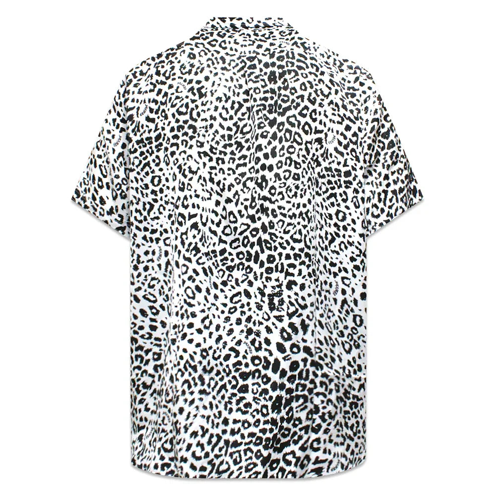 Leopard Camp Collar Button Down - STAMPD - VENTURER