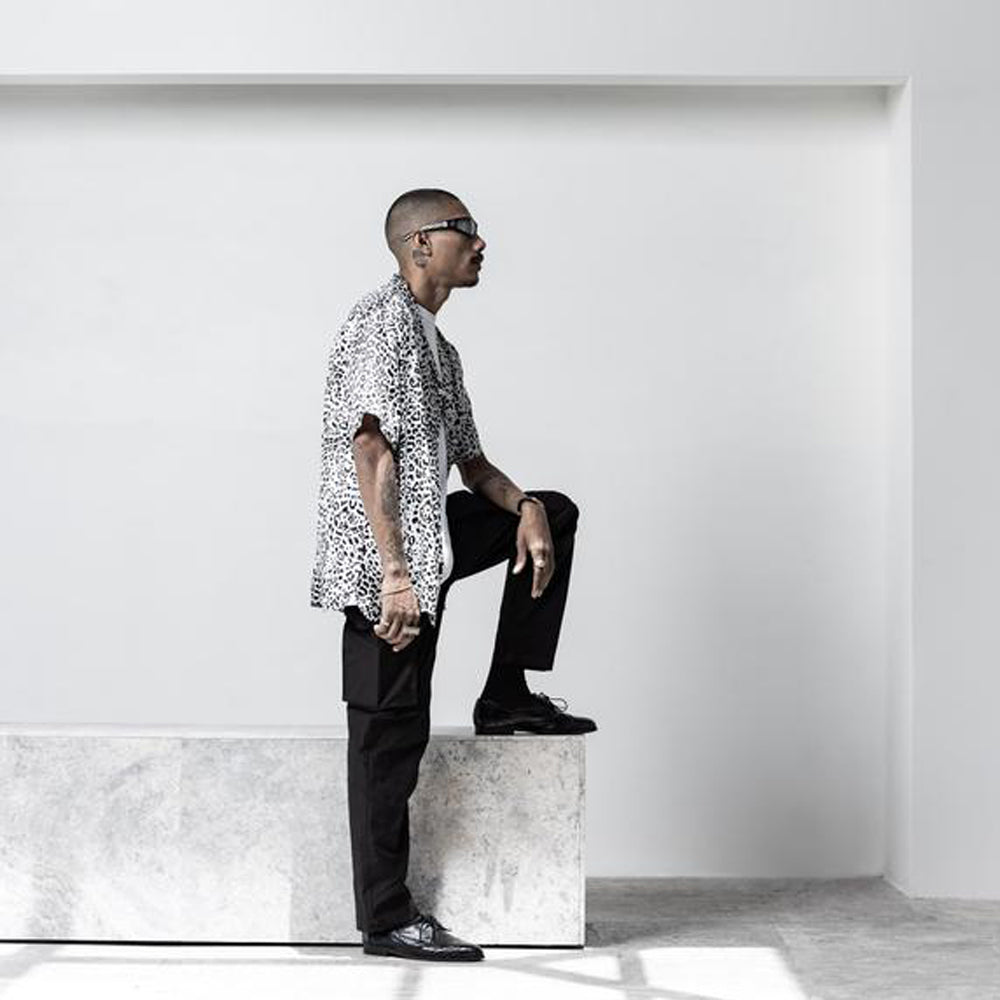 Leopard Camp Collar Button Down