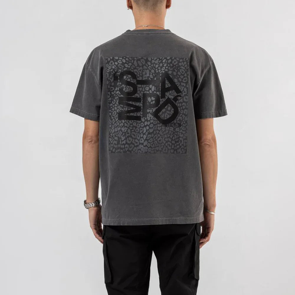 Tumbled Shadow Leopard Tee - STAMPD - VENTURER