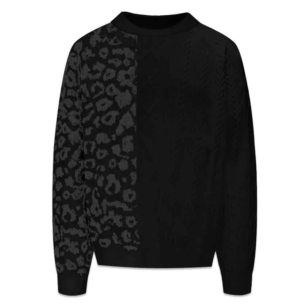 Cheetah Blocked Sweater - STAMPD - VENTURER