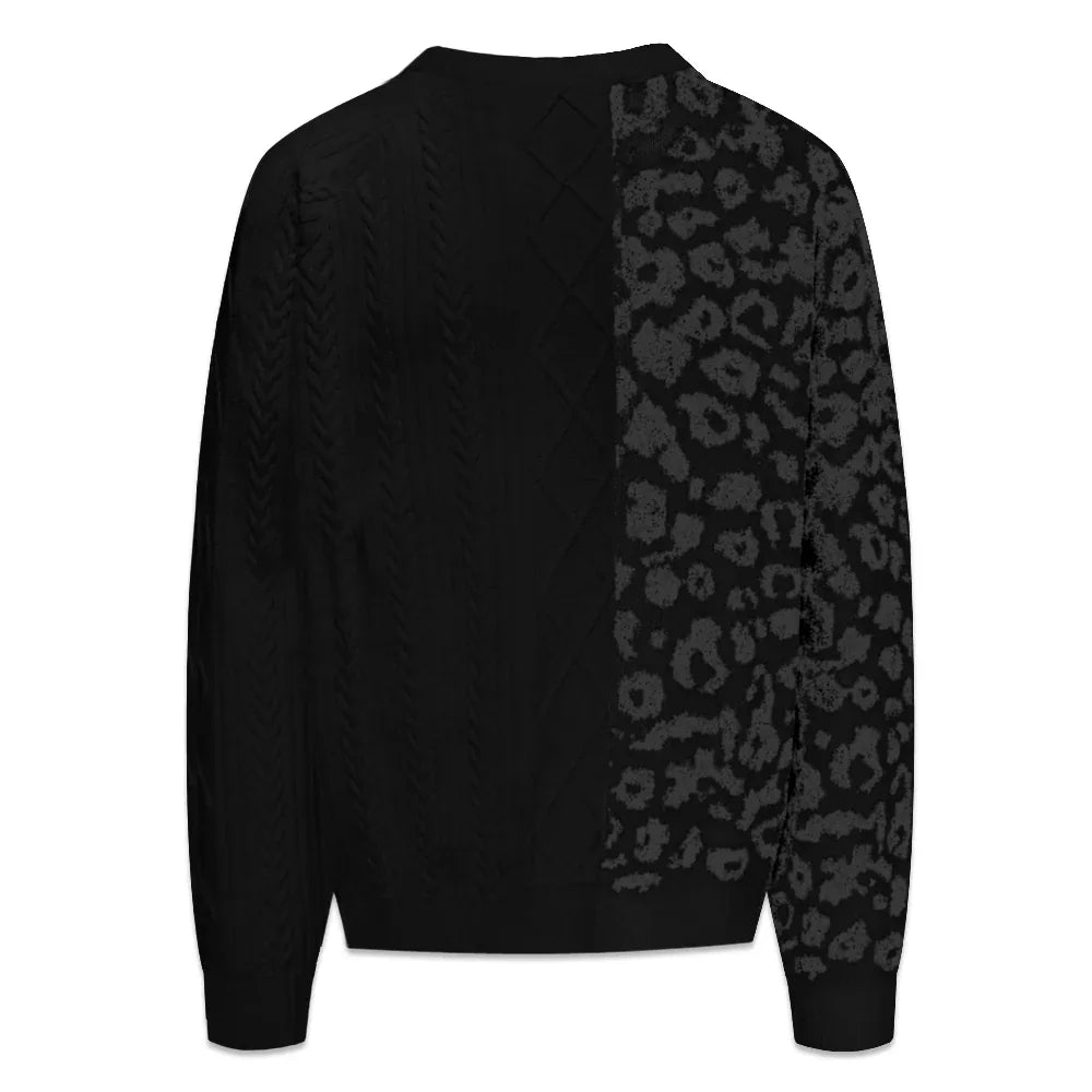 Cheetah Blocked Sweater - STAMPD - VENTURER
