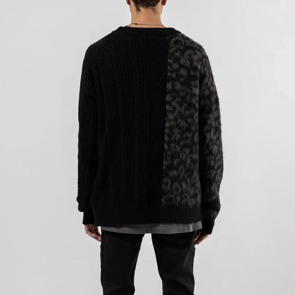 Cheetah Blocked Sweater - STAMPD - VENTURER