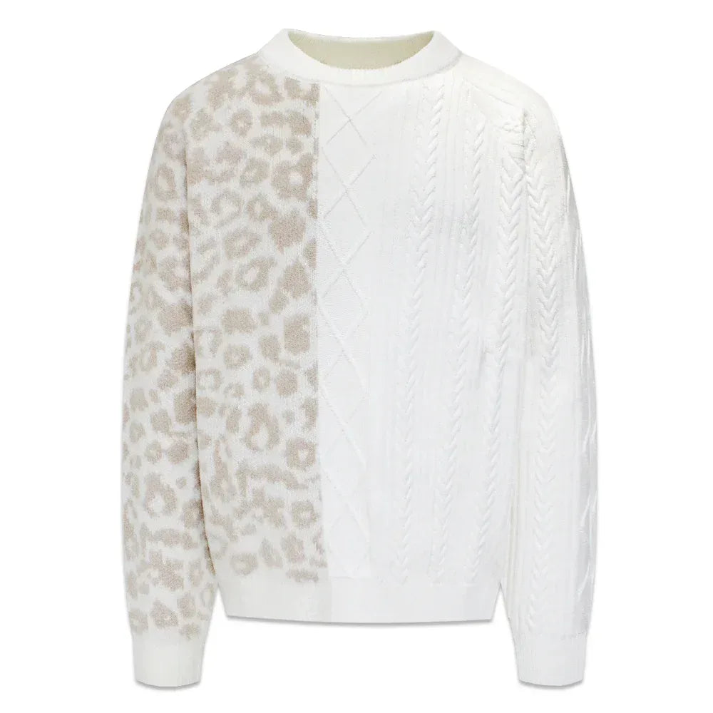 Cheetah Blocked Sweater - STAMPD - VENTURER