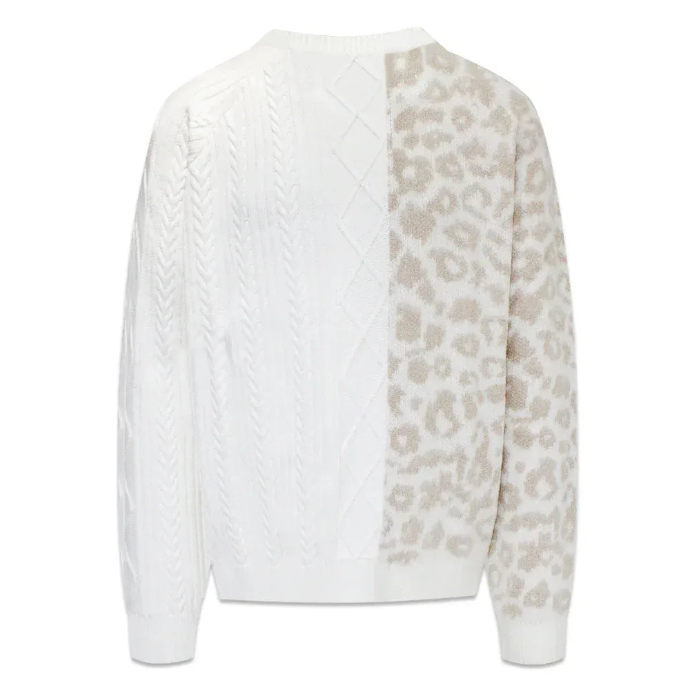 Cheetah Blocked Sweater - STAMPD - VENTURER