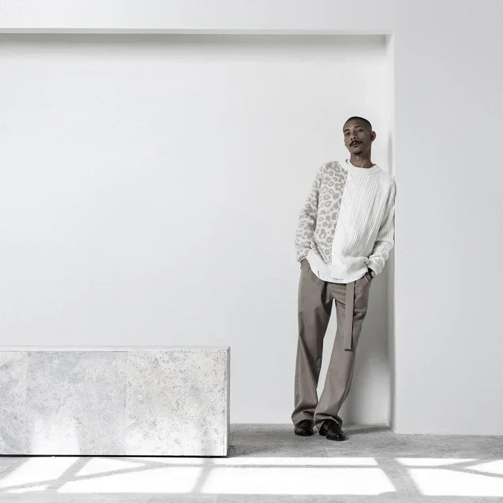 Cheetah Blocked Sweater - STAMPD - VENTURER