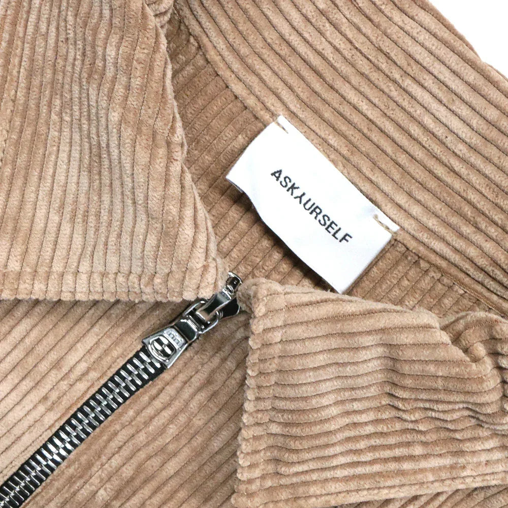 Corduroy Zip Shirt - ASKYURSELF - VENTURER