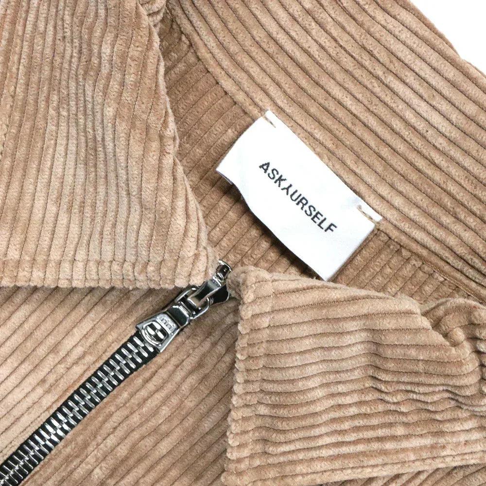 Corduroy Zip Shirt - ASKYURSELF - VENTURER