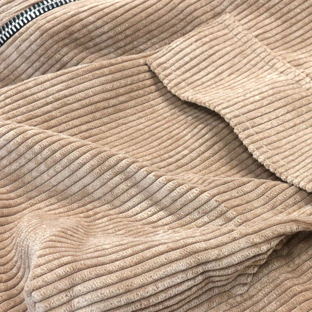 Corduroy Zip Shirt - ASKYURSELF - VENTURER