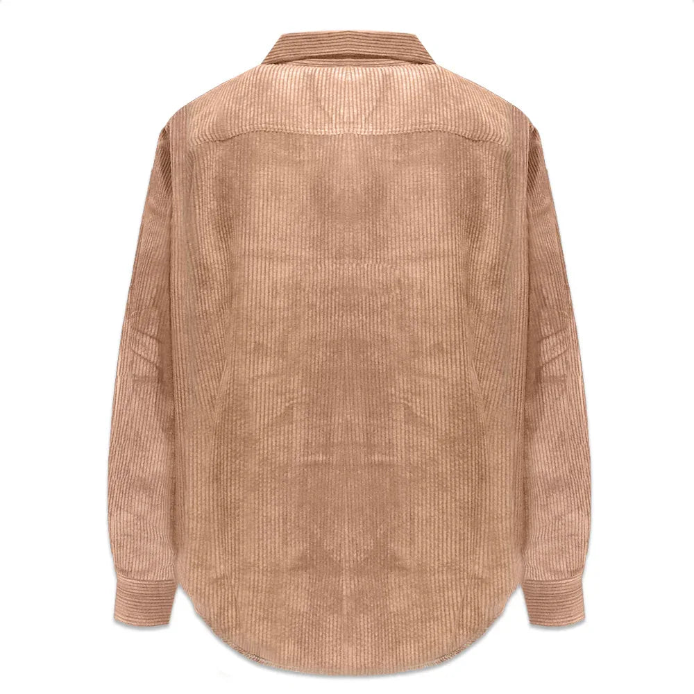 Corduroy Zip Shirt - ASKYURSELF - VENTURER