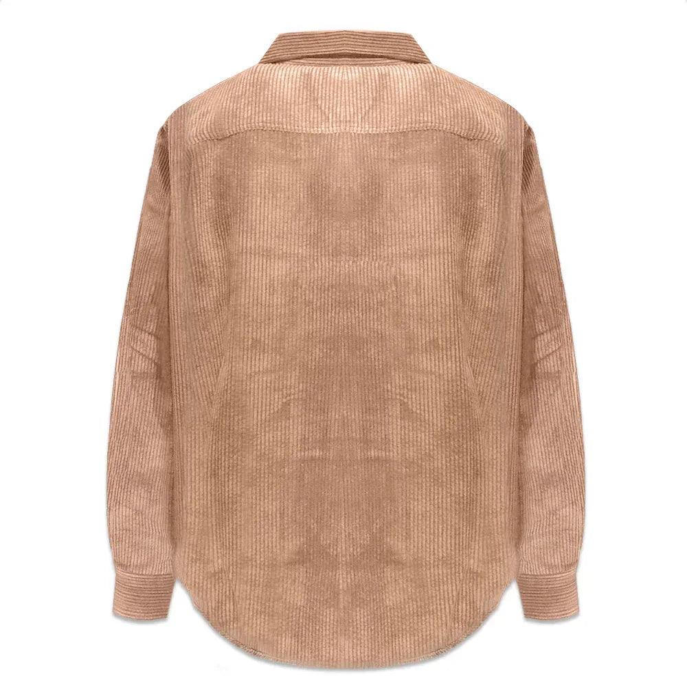 Corduroy Zip Shirt - ASKYURSELF - VENTURER