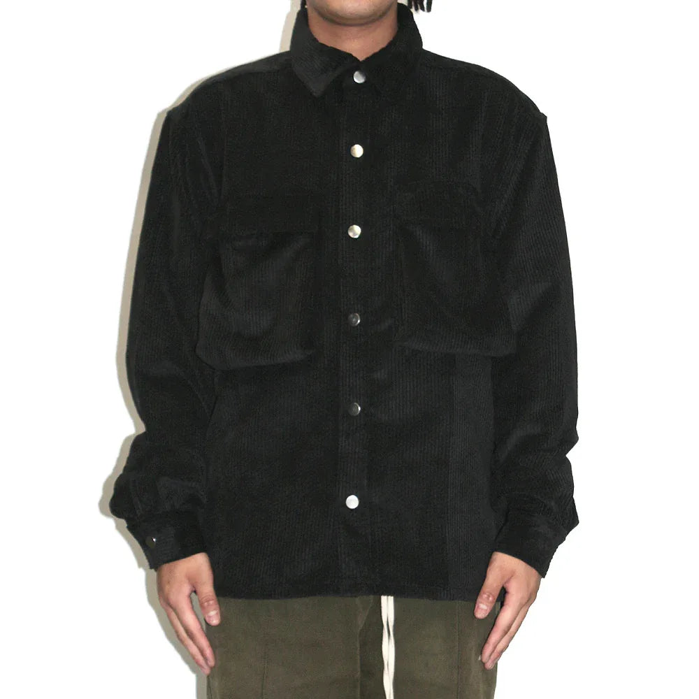 Corduroy Zip Shirt - ASKYURSELF - VENTURER