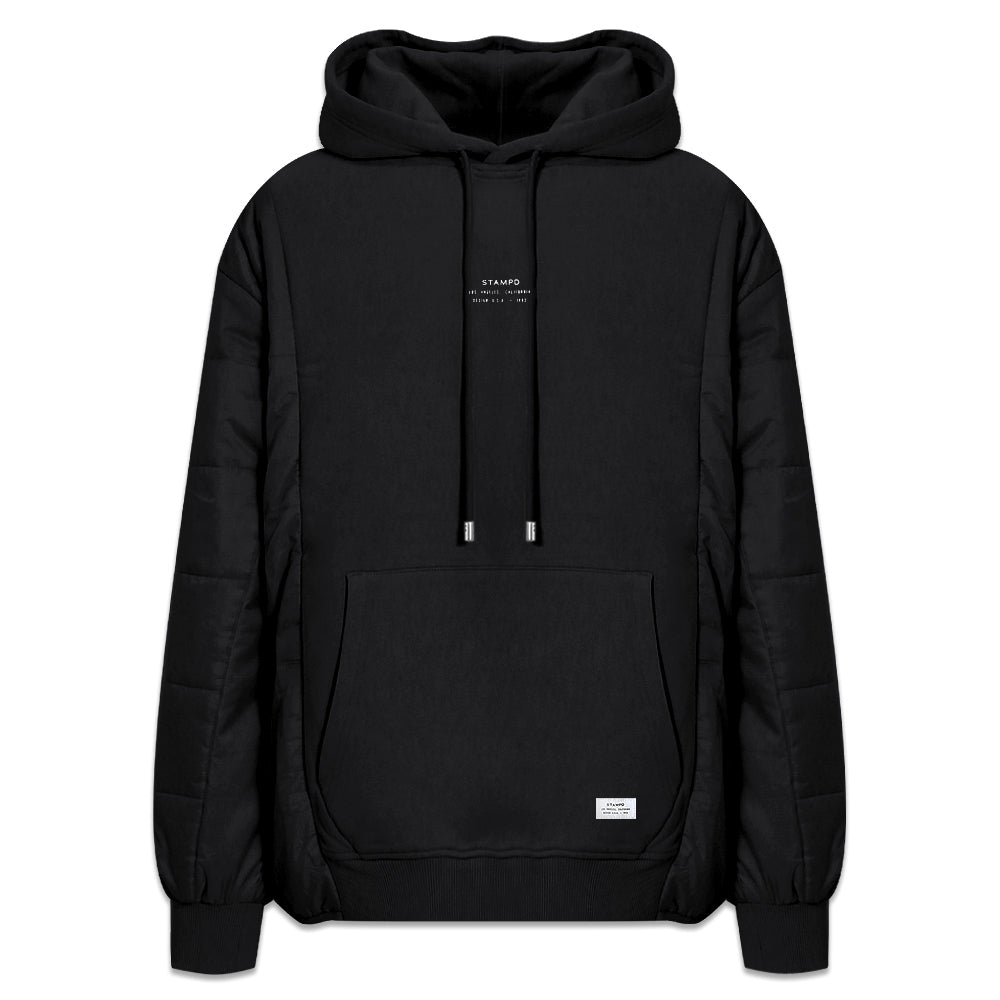 Stacked Puffer Hoodie