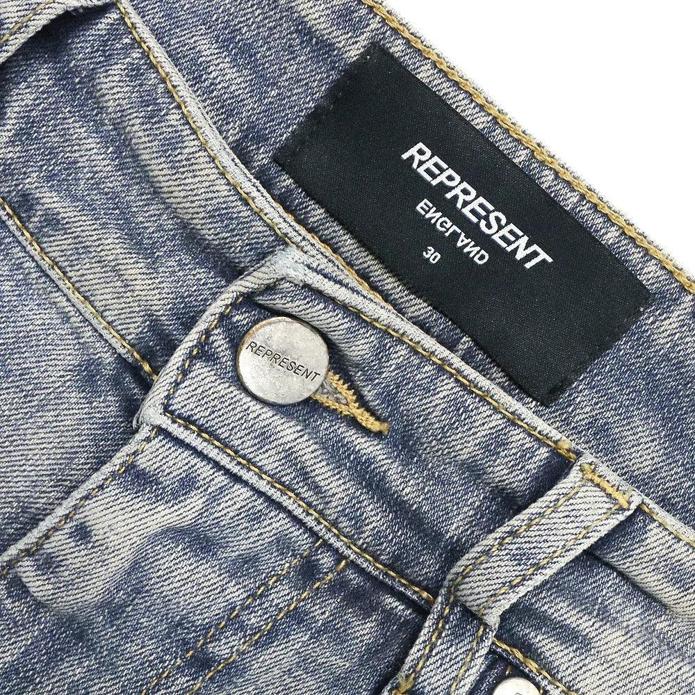 Underwork Tartan Denim - REPRESENT - VENTURER