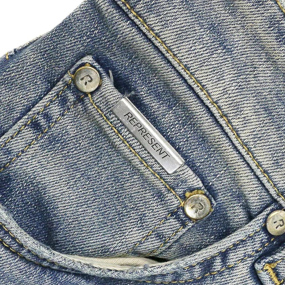 Underwork Tartan Denim - REPRESENT - VENTURER