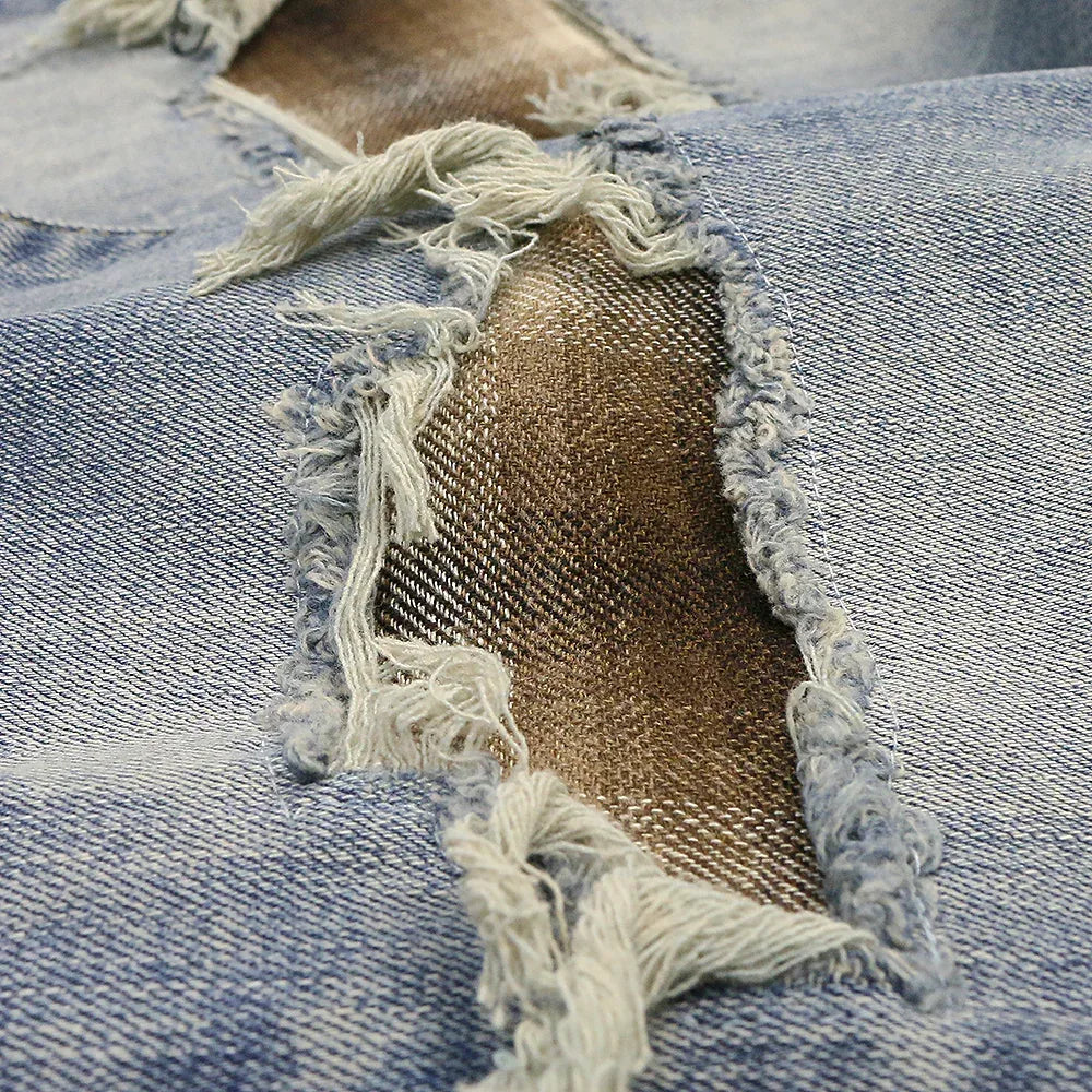 Underwork Tartan Denim - REPRESENT - VENTURER